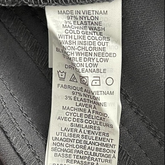 NWT prAna Halle Pant Tall Inseam Coal UPF 50+ Quick-dry 4 - Picture 15 of 16